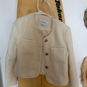 Urban Revivo Cream Women's Blazer